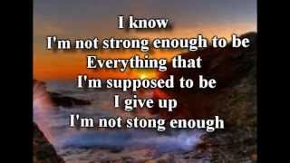 Strong Enough  Matthew West  Worship Video with lyrics [upl. by Nosnarb902]