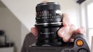 Mamiya 645 80mm f28 reviewed on Hasselblad X2D X1D [upl. by Adev]