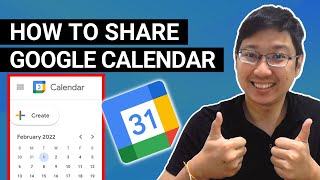 How to Share Google Calendar With Others STEPBYSTEP Tutorial [upl. by Seem]