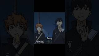 Hinata and Kageyama anime edit animemoments haikyuu [upl. by Llorre]