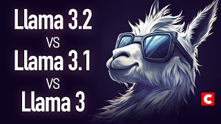 Meta Llama 32 vs Llama 31 vs Llama 3 [upl. by Tudor]