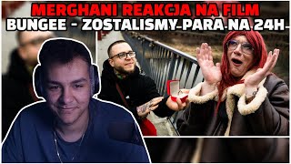 Merghani reakcja na film Bungee  ZOSTALIŚMY PARĄ NA 24H [upl. by Zebulon]