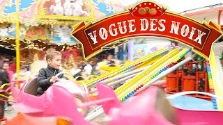 VLOG  Manèges amp Attractions de Folie à la VOGUE DES NOIX de Firminy [upl. by Rhoades700]