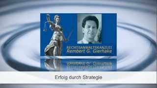 Rechtsanwalt für Arbeitsrecht Hamburg Anwälte für Vertragsrecht Erbrecht Hamburg Gierhake [upl. by Volpe]