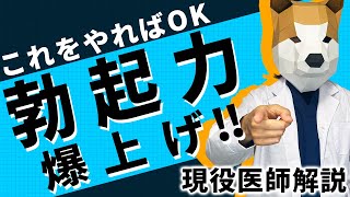 【現役医師解説】勃起力を爆上げさせる科学的方法 [upl. by Ennayllek]