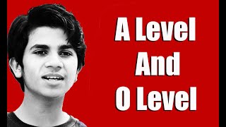 A Level And O level Education System By Little Professor Hammad Safi [upl. by Lavery]