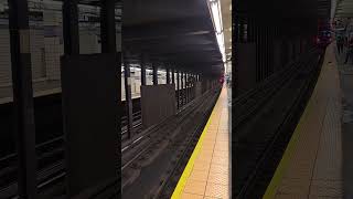 Lefferts Boulevard Bound R211A A train leaving Euclid Avenue [upl. by Edlyn248]