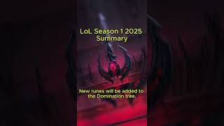 LoL Season 1 2025 Summary leagueoflegends [upl. by Etam]