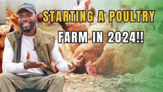 STARTING A POULTRY FARM AS A BUSINESS IN AFRICA Most Important Things To Consider [upl. by Alim]