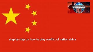 Conflict of Nations  China ep8 step by step how to play [upl. by Noli]