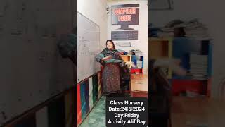 Sindhi Activity Class Nursery  The Spark School Latif Campus [upl. by Grimaldi]