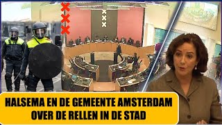 RELLEN in Amsterdam HOE is het ZO UIT de HAND GELOPEN De GEMEENTERAAD debatteert 12112024 [upl. by Suoivatco]