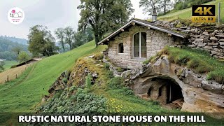 Discover the mysterious stone house on the hill The ideal living space for natureloving souls [upl. by Rilda]