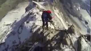 Movie Matterhorn Climb Werner van Ingelgem Part 2 [upl. by Ennaej924]