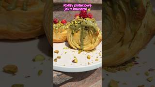 Przepis na domowe rollsy pistacjowe 🥐 [upl. by Clellan299]