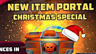 Christmas Portal and opening gifts  Super Mechs [upl. by Lledraw252]