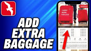 How To Add Extra Baggage In Air Arabia Malyalam 2024  Easy Fix [upl. by Lombardi280]