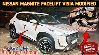 2024 Magnite Facelift Modified ✅ Magnite Facelift Visia Modified ✅ Magnite Visia Modification ✅ [upl. by Zetes201]