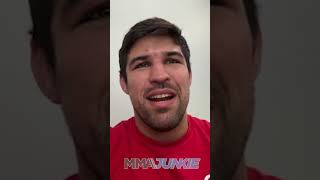 Vicente Luque excited to fight Nick Diaz Hes a guy I always wanted to fight ufc nickdiaz [upl. by Clynes314]