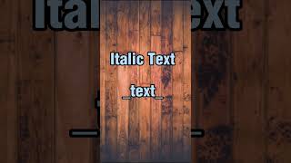 How to make message bold italic strikethrough in whatsApp text formatting in whatsApp tips amp tricks [upl. by Hephzipah]