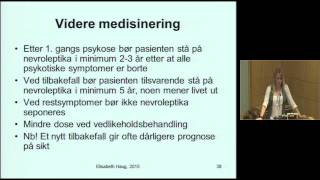 Elisabeth Haug Medikamentell behandling av psykose [upl. by Annhoj]