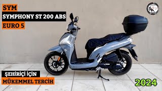 SYM SYMPHONY ST 200 ABS EURO 5  Gerçekten güzel bir scooter sym symphonyst200 symscooter [upl. by Dedric564]