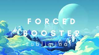 Forced Booster Subliminal POWERFULAURA [upl. by Onimixam]