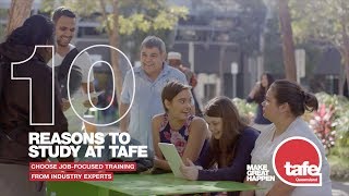 Ten reasons to study at TAFE Queensland [upl. by Asha265]