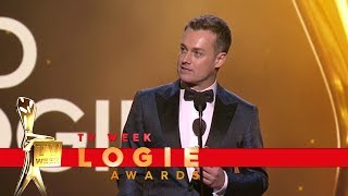 Grant Denyer wins the Gold Logie  TV Week Logie Awards 2018 [upl. by Oremodlab534]