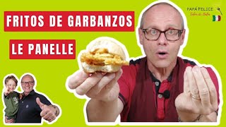 🇮🇹 La Súper FAMOSA Comida Callejera de SICILIA  Le PANELLE  Fritos de Garbanzos [upl. by Aleakim253]