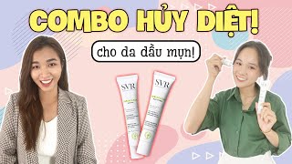 HƯỚNG DẪN chọn SVR Sebiaclear Active hay SVR Mat Pores TRỊ MỤN hay DƯỠNG ẨM   ePharmacy [upl. by Nnaihs]