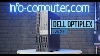 Dell Optiplex 7060 SFF reacondicionado ✅ Infocomputer [upl. by Rehprotsirhc569]