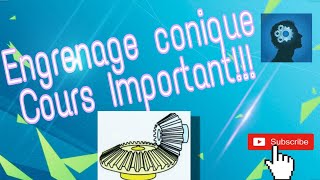 Transmettre  Engrenage conique cours IMPORTANT [upl. by Laural]