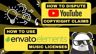 How to Dispute Copyright Claims on YouTube and How to Use Envato Elements License [upl. by Deb]