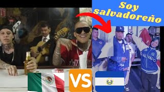 Copian canción a Santa Fe Klan Soy Méxicano🇲🇽 y a Lefty Lefty salvadoreños 🇸🇻mixmasraptv5399 [upl. by Nelg]