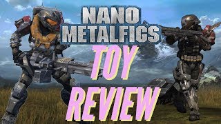 Nano metalfigs Halo  Toy Review [upl. by Gromme937]