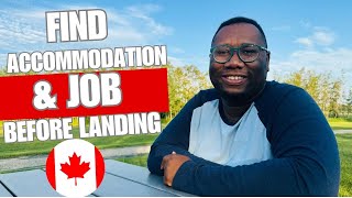 How to get accommodation and a job in Canada before landing [upl. by Ledoux]