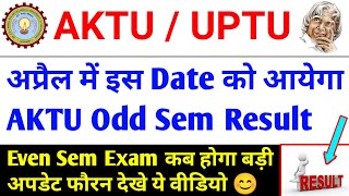 इस दिन आयेगा रिजल्ट🔥 aktu odd sem result 2024  aktu cop result  aktu latest news  aktu news today [upl. by Hoeg]