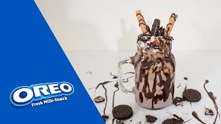 MALTEADA DE OREO CON HELADO DELICIOSA FÁCIL Y RÁPIDA [upl. by Letnuahc]