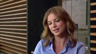 Captain America The Winter Soldier Emily VanCamp quotAgent 13quot Official On Set Interview  ScreenSlam [upl. by Lona]