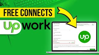 How To Get Free Connects On Upwork [upl. by Stearn894]