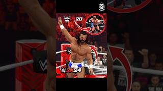 WWE 2K20 Vs WWE 2K24 Finishers Comparison  wwe2k24 wwe gaming [upl. by Pang]