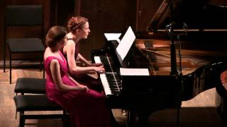 Debussy Petite Suite  The Gromoglasovas duo [upl. by Farrison]