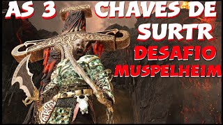 AS 3 CHAVES DE MUSPELHEIM  GOD OF WAR [upl. by Chance]