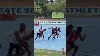 Foul or not foul trackandfield 100m foul track pain sports youtube shorts trending [upl. by Aiehtela]