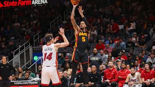 Hawks fall in double overtime to the Miami Heat  Ep57 [upl. by Balsam984]