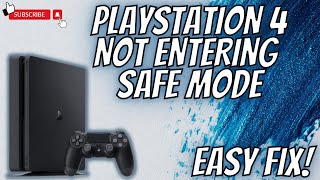 PS4 NOT ENTERING SAFE MODE  EASY FIX December 2024 [upl. by Kenlay]