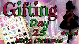 Gifting Day 25 in Royale High  Advent  Glitterfrost  Outfit Ideas  Christmas [upl. by Radbun]