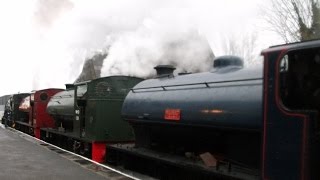 quotBlazing Saddlesquot Gala Peak Rail Rowsley near Matlock 9th March 2013 Part 2 [upl. by Chisholm30]