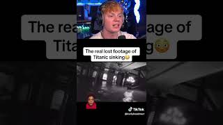 Real Footage of Titanic Sinking 😱 [upl. by Oigaib]